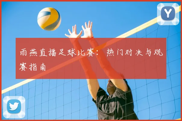雨燕直播足球比赛：热门对决与观赛指南
