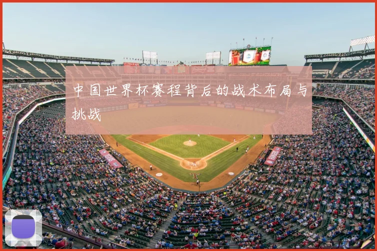 中国世界杯赛程背后的战术布局与挑战