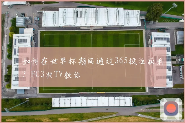 如何在世界杯期间通过365投注获利?FC3典TV教你